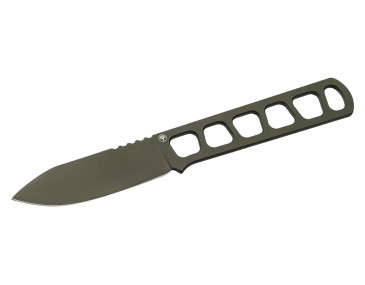 Boker BFF Packlite All Green, lightweight outdoor neck knife