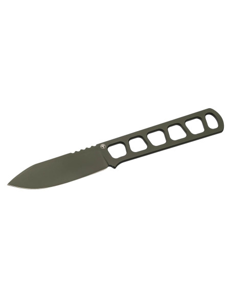 Boker BFF Packlite All Green, lightweight outdoor neck knife