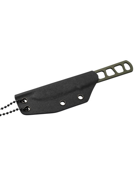 Boker BFF Packlite All Green, lightweight outdoor neck knife