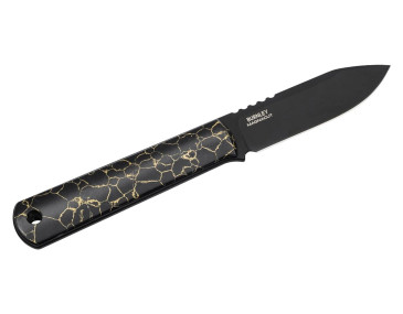 Boker BFF Packlite TruStone Black, lightweight fixed neck knife 2