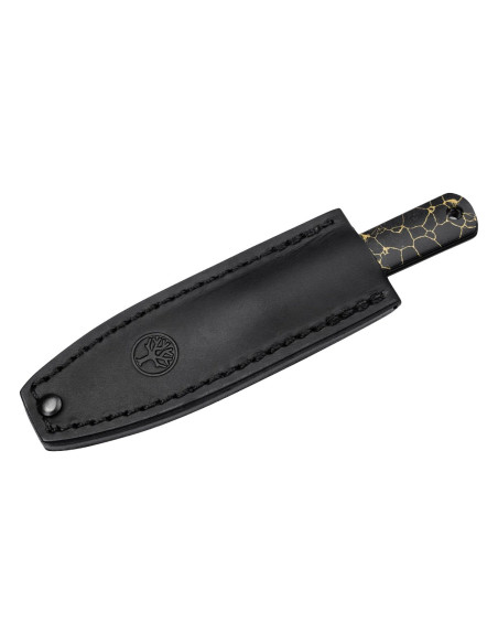 Boker BFF Packlite TruStone Black, lightweight fixed neck knife