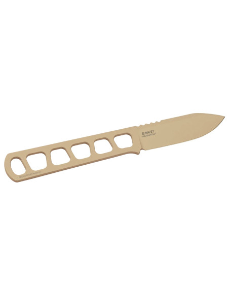 Boker BFF Packlite Desert Sand, leichtes feststehendes Halsmesser