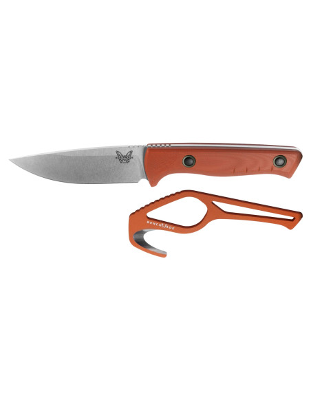 Benchmade SlipRidge Fixed lama combo Rust Orange terreno