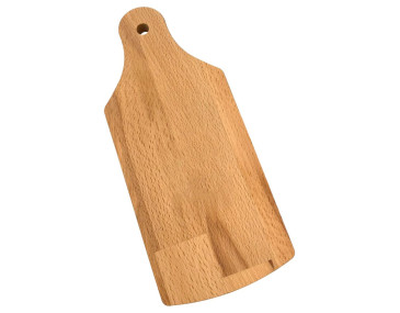 Geschenkset Le Coq Fran&ccedil;ais &ndash; Schneidebrett 20x11 cm und Officemesser 2