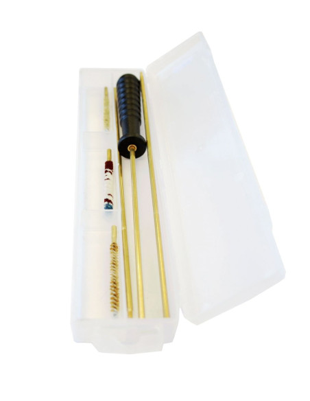 Kit de nettoyage calibre 22 Megaline transparent avec carabine laiton