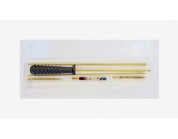 Kit de nettoyage Megaline calibre 9,5 mm transparent avec carabine laiton 2