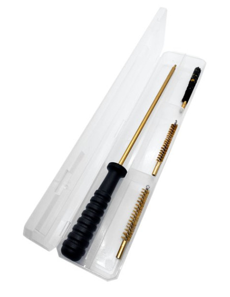 Kit de nettoyage arme de poing Megaline calibre 22 baguette laiton transparent