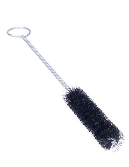 &Eacute;couvillon &agrave; poils Megaline manche anneau calibre 11 mm longueur 200 mm