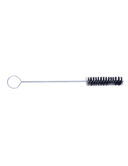 &Eacute;couvillon &agrave; poils Megaline manche anneau calibre 11 mm longueur 200 mm