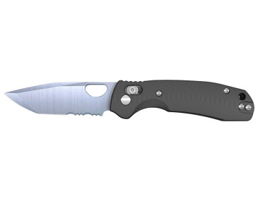 Couteau pliant Honey Badger Medium Crossbolt Tanto noir