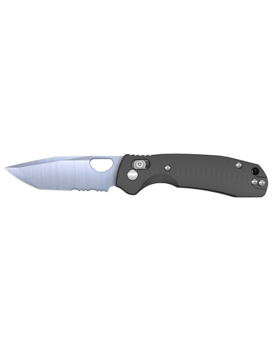 Couteau pliant Honey Badger Medium Crossbolt Tanto noir