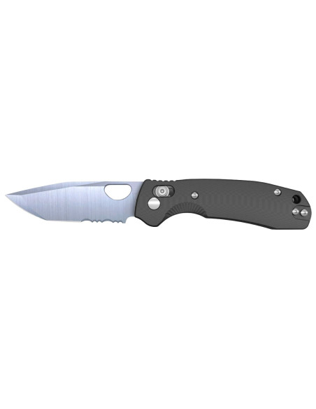 Couteau pliant Honey Badger Medium Crossbolt Tanto noir
