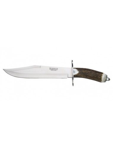 Feststehendes Messer Joker Bowie Klinge 250 mm Griff Hirschhorn