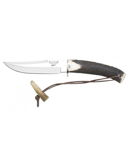 Feststehendes Messer Joker Wolf