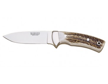 Joker Corzo Feststehendes Messer Klinge 100 mm Griff Naturhirschhorn