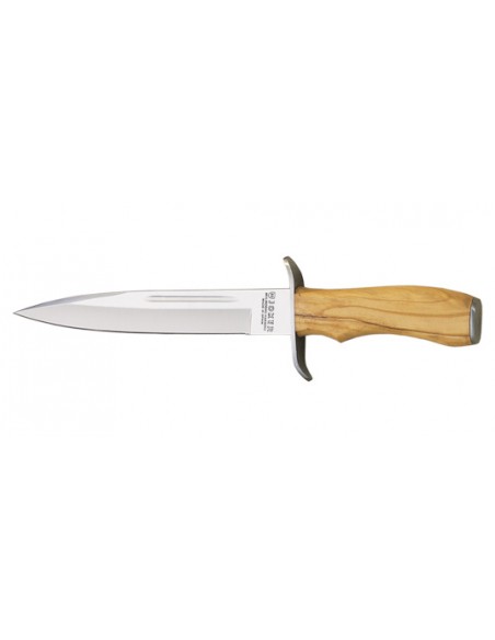 Joker Dolchmesser mit fester Klinge 180 mm Klinge Olivenholzgriff