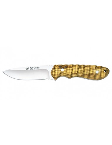 Nieto Viking Messer mit fester Klinge 100 mm Klinge Olivenholzgriff