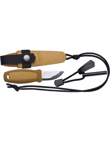 Feststehendes Messer Morakniv Eldris Kit mit gelbem Griff