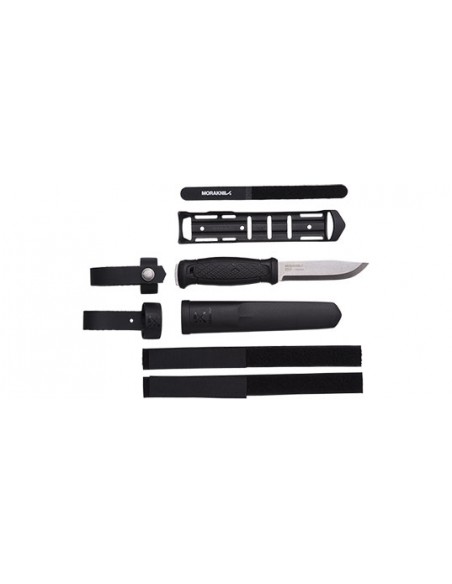 Coltello a lama fissa Morakniv Garberg MM lama Acciaio 12C27 (inox) 109 mm manico gomma nera
