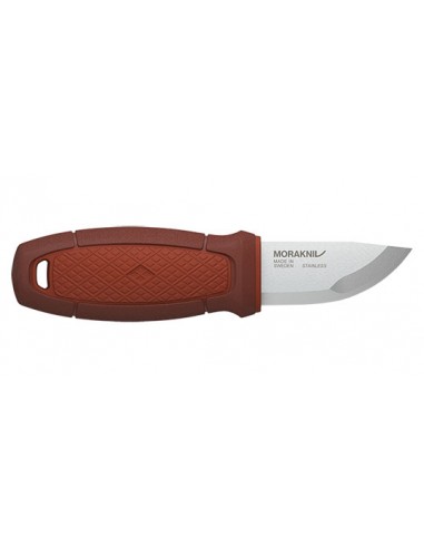 Coltello a lama fissa Morakniv Eldris con manico rosso lama in Acciaio 12C27 (inox) 59 mm manico in polimero rosso