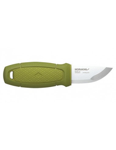 Feststehendes Messer Morakniv Eldris mit gr&uuml;nem Griff