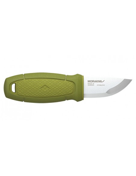 Feststehendes Messer Morakniv Eldris mit gr&uuml;nem Griff