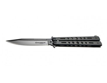 Schmetterlingmesser Boker magnum Balisong All Black - 37 - Khurts.com