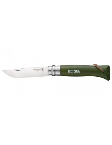 Klappmesser Opinel Baroudeur N&deg;08 Inox Khaki