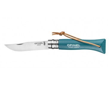 Klappmesser Opinel Baroudeur N&deg;06 Inox T&uuml;rkis