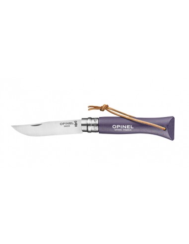 Klappmesser Opinel Baroudeur N&deg;06 Inox Violett