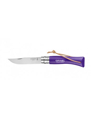 Klappmesser Opinel Baroudeur N&deg;07 Inox Violett