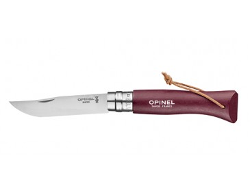 coltello pieghevole Opinel Baroudeur N&deg;08 Inox Grenat