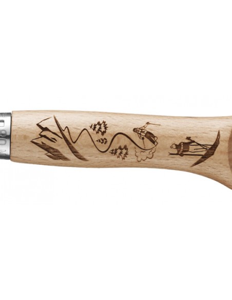 Couteau pliant Opinel N&deg;08 Sport Ski