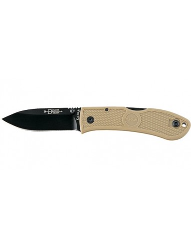 Cleaver Kabar Dozier Folding Hunter Coyote Brown