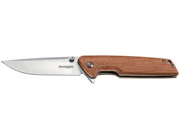 coltello pieghevole Boker magnum Straight Brother Wood