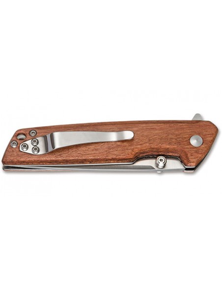 coltello pieghevole Boker magnum Straight Brother Wood