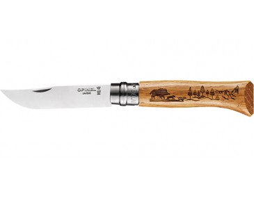 Klappmesser Opinel N&deg;8 Animalia Wildschwein