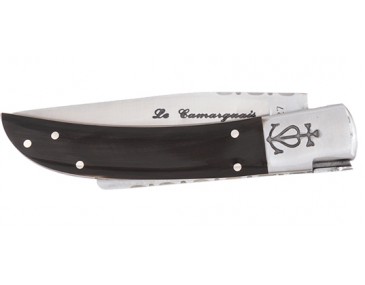 Klappmesser Camarguais Camarguais N&deg;10 geschmiedeter ziselierter Dreizack 2