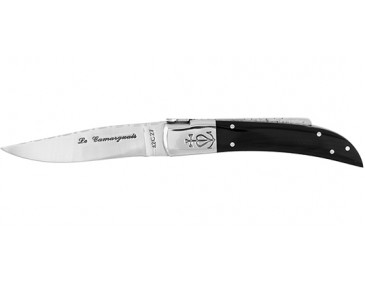 Klappmesser Camarguais Camarguais N&deg;12 geschmiedeter ziselierter Dreizack