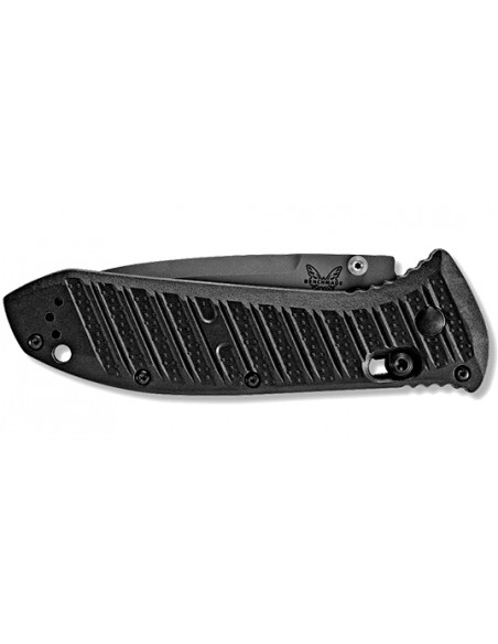 cuchillo plegable Benchmade Presidio II lame Noire Lisse