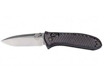 Klappmesser Benchmade Mini Presidio II graue glatte Klinge
