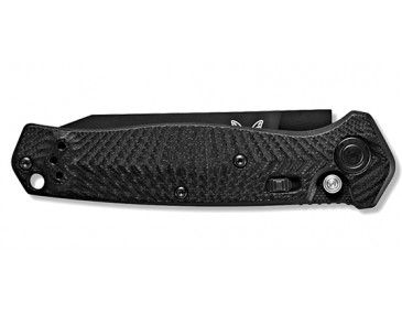 Klappmesser Benchmade Mediator schwarze glatte Klinge 2
