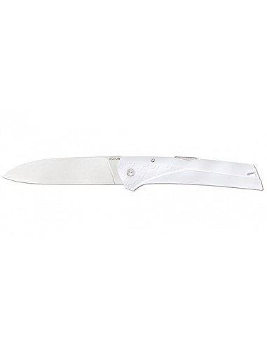 coltello pieghevole Florinox Kiana blanc lame Lisse