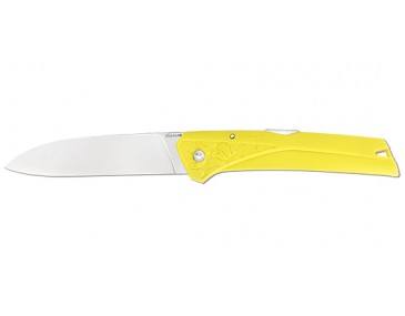 Klappmesser Florinox Kiana gelb glatte Klinge