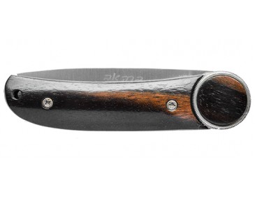 Klappmesser Florinox Akma Klinge 72 mm Griff aus Ebenholz 2