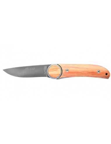 Klappmesser Florinox Akma Klinge 72 mm Griff aus Olivenholz