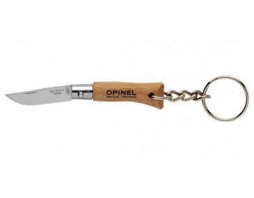 Schl&uuml;sselanh&auml;nger-Messer Opinel N&deg;02 Edelstahl