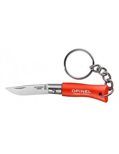 portachiavi coltello Opinel N&deg;02 inox manche Charme Orange