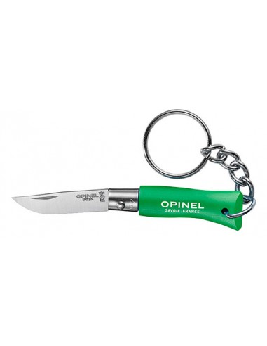 portachiavi coltello Opinel N&deg;02 inox manche Charme Vert
