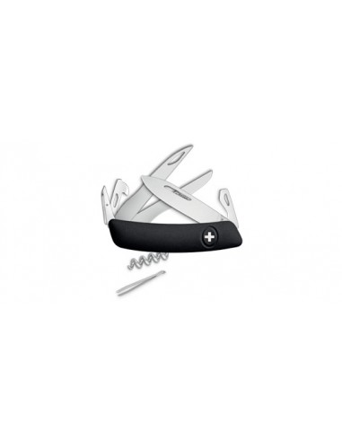 Cuchillo suizo Swiza D07 Scissors, noir